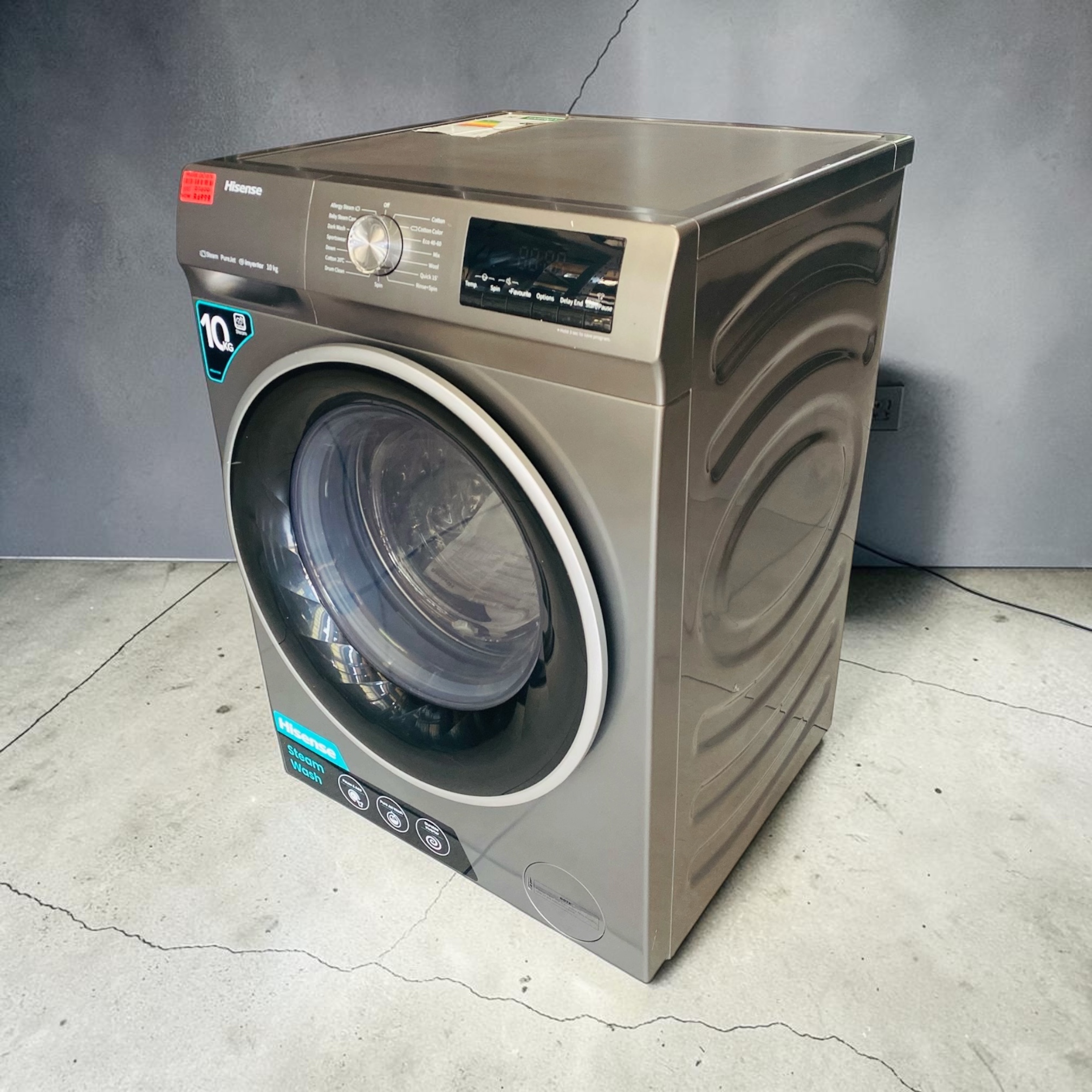 10KG Hisense WFQY1014EVJMT front loader washing machine
