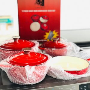 7 Piece Cast Iron Cookware Set