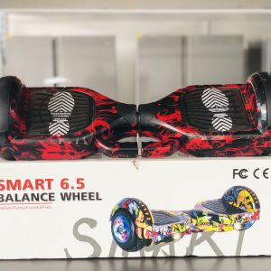 6.5” inch v3 hoverboard black and red for kids