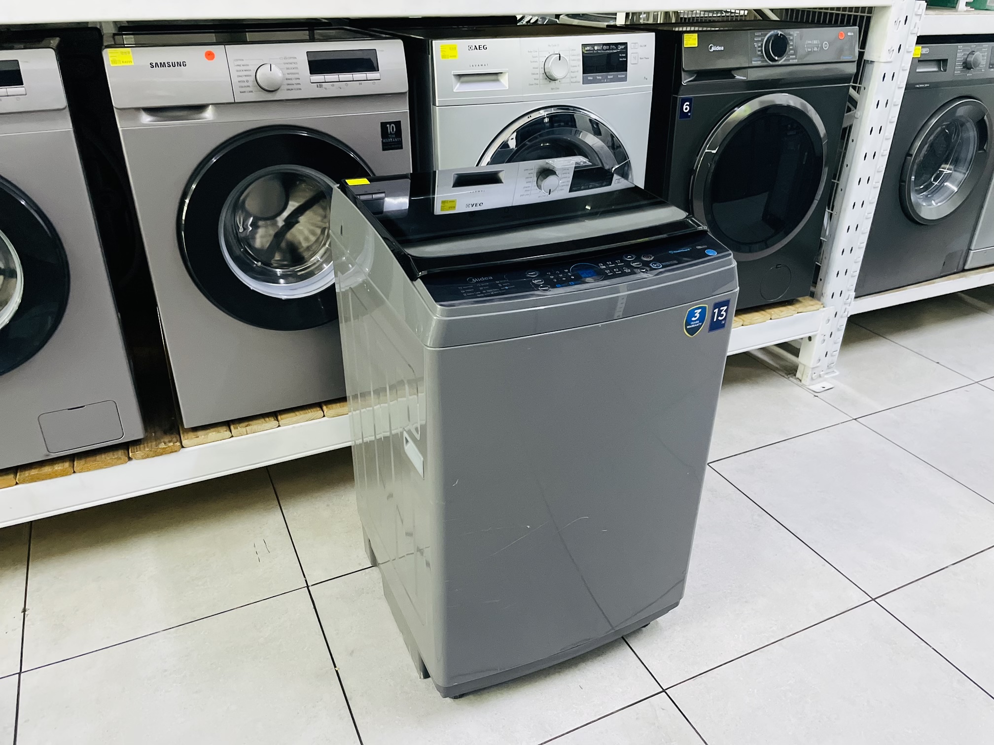 13kg midea MA200W130-G top loader washing machine - Image 2
