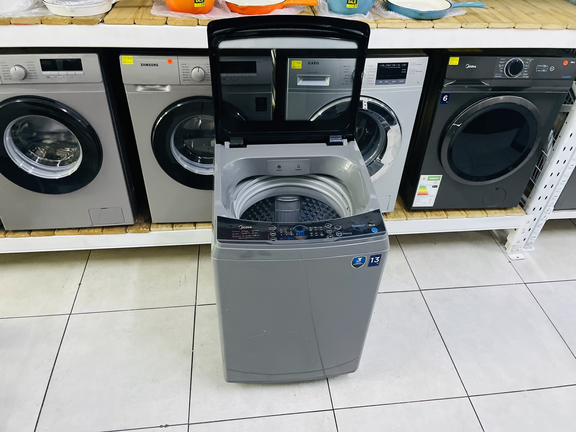 13kg midea MA200W130-G top loader washing machine - Image 3
