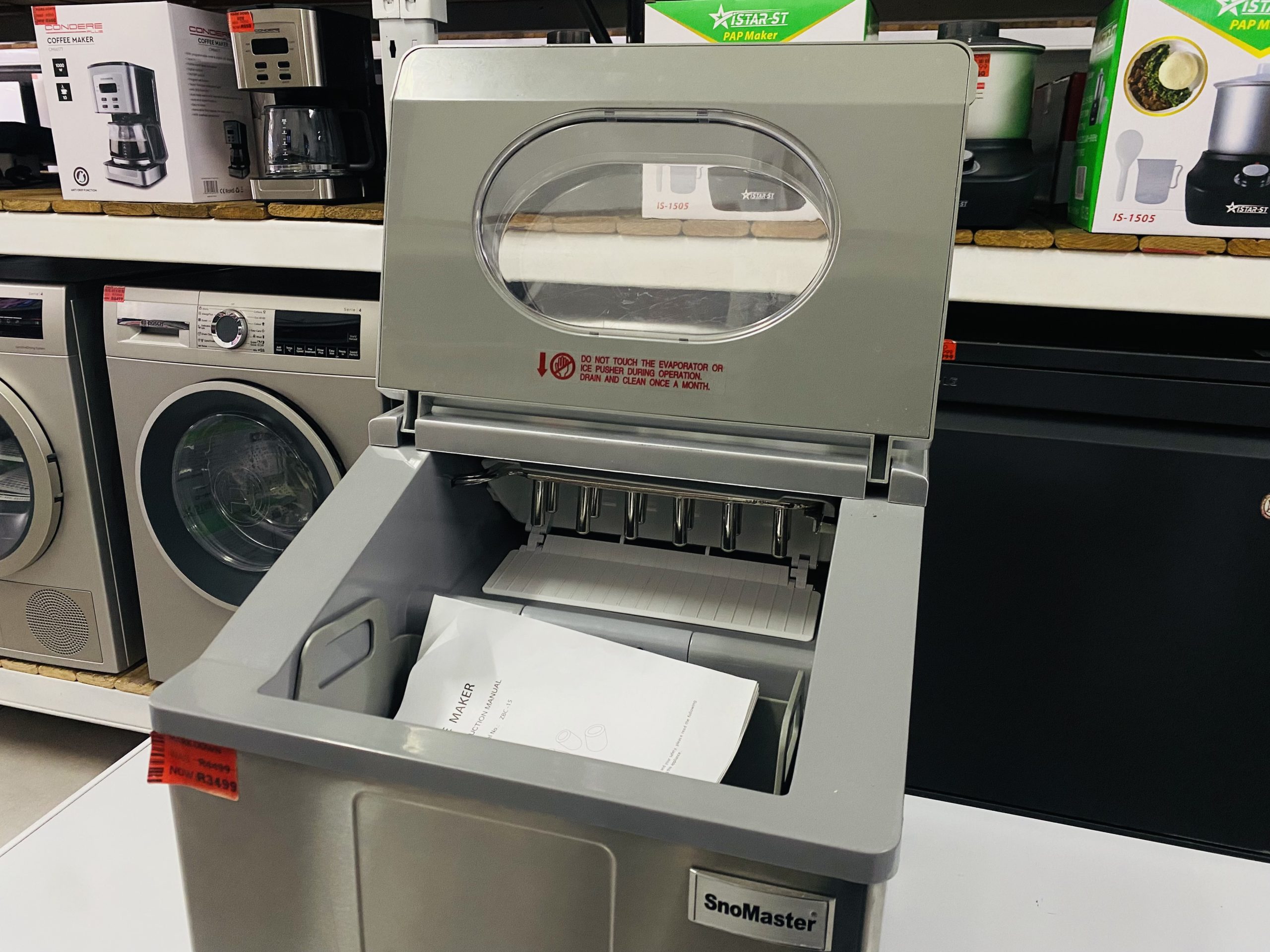 15kg Snowmaster ZBC-15 ice maker - Image 3