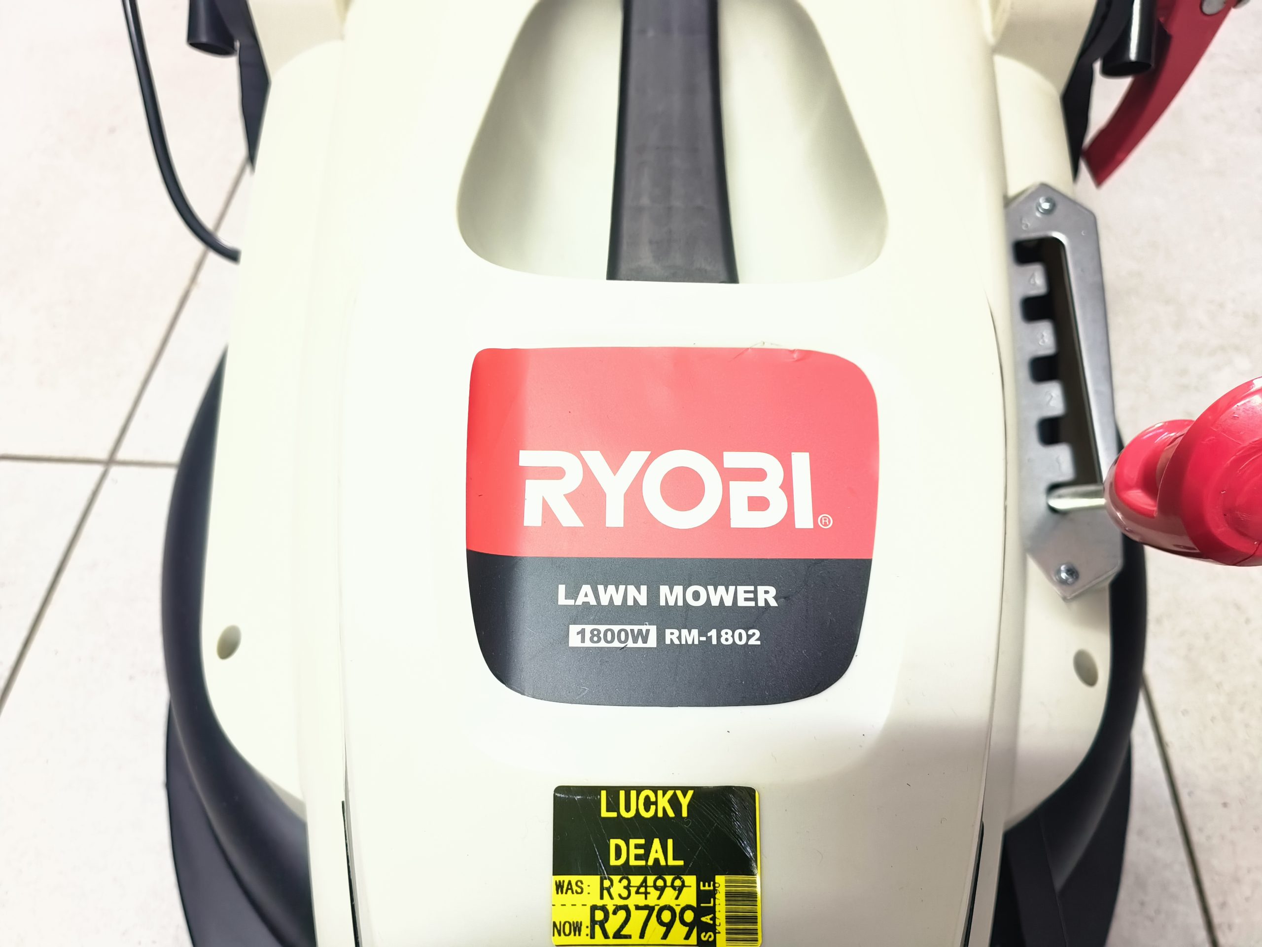 Ryobi Electric Lawnmower RM-1802 - Image 2
