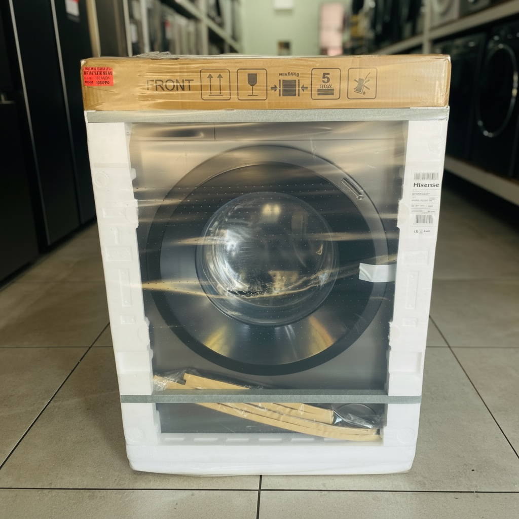 HISENSE WFQP9012VMT 9KG FRONT LOADER WASHING MACHINE - Image 2