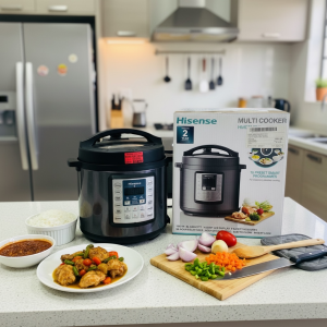 HISENSE 6L 7 IN 1 PRESSURE COOKER HMC6MBK