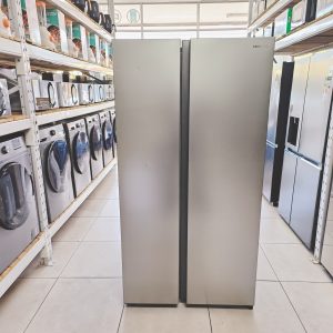 SAMSUNG 647L 2 DOOR SIDE BY SIDE FRIDGE SILVER