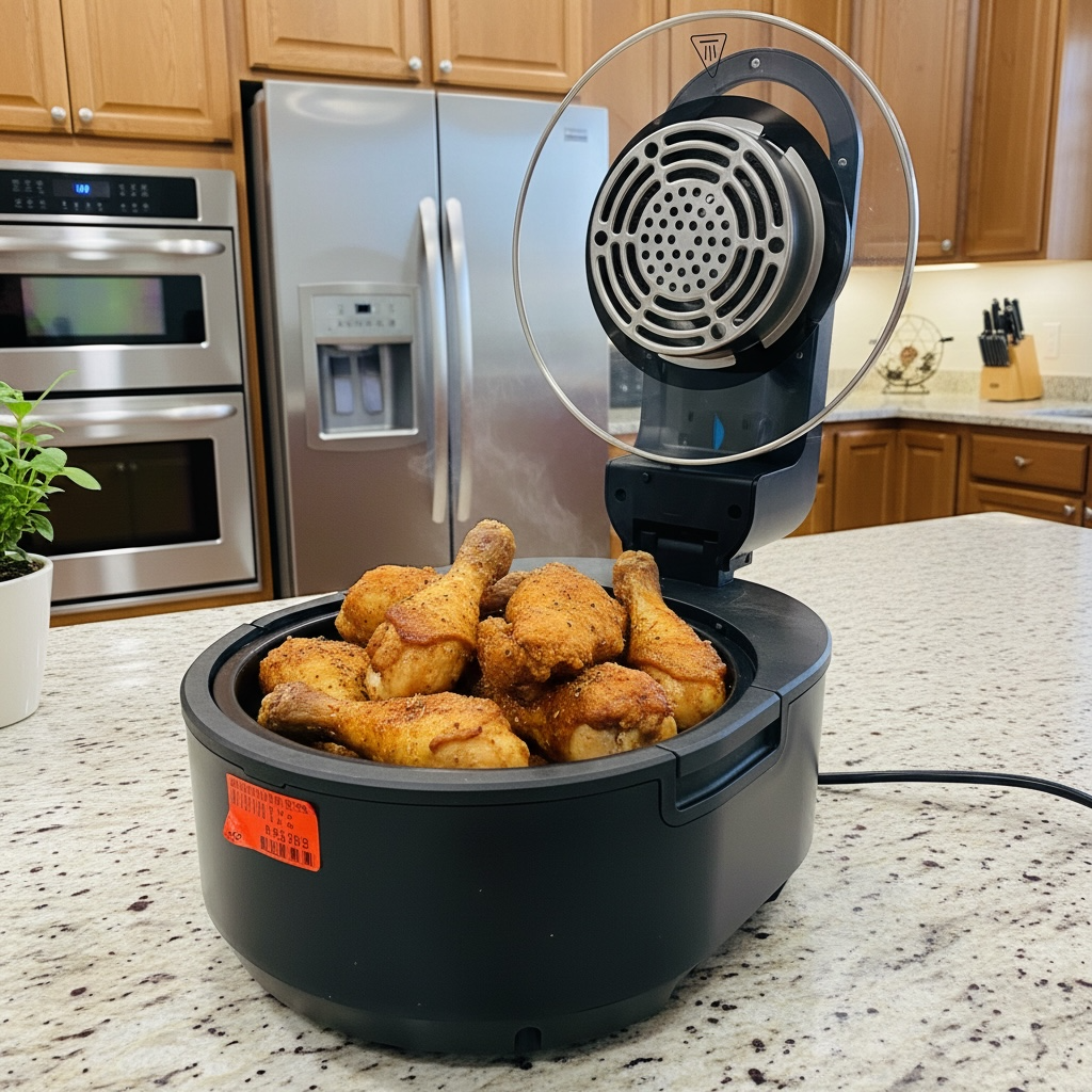 ISTAR 10L BLACK AIRFRYER CS-3036