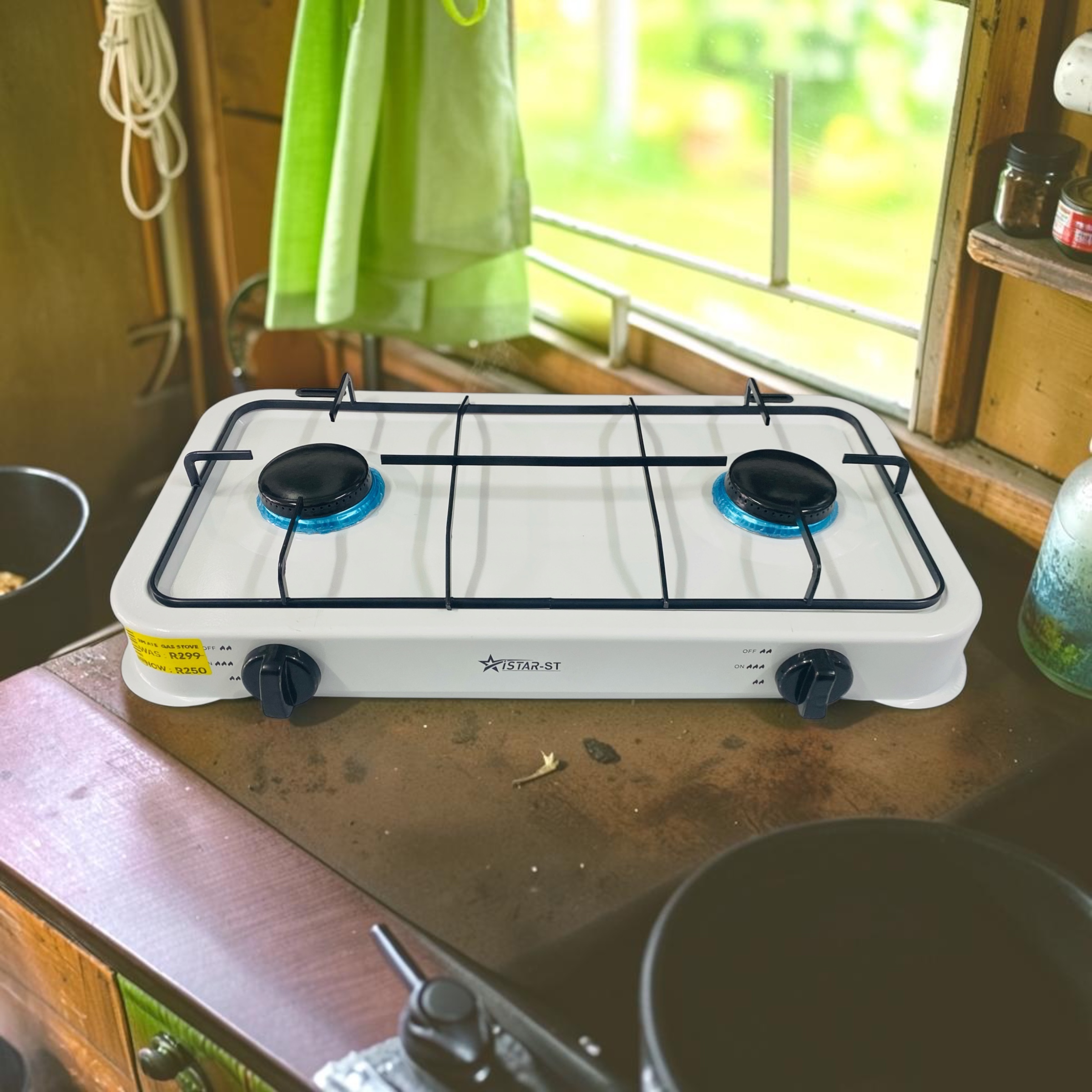 ISTAR 2 PLATE GAS STOVE MODEL 2833 - Image 2