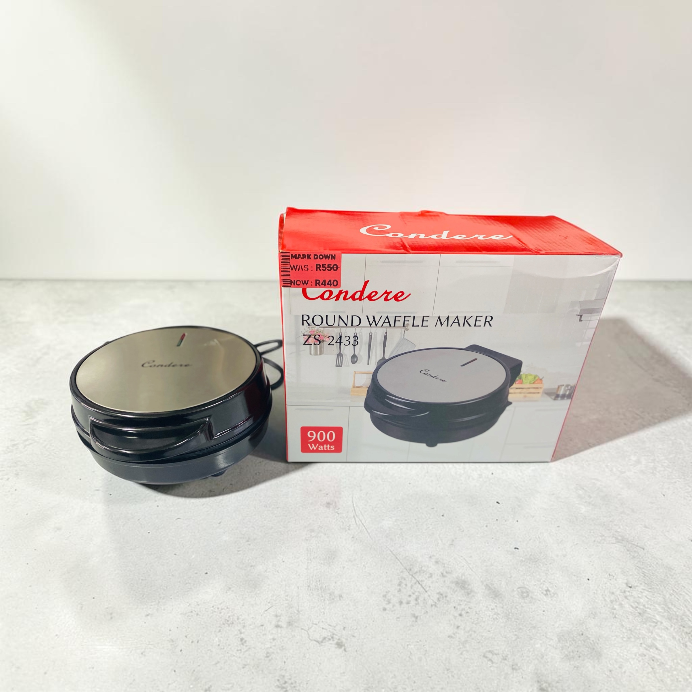 Condere Waffle Maker ZS-2433 - Image 2