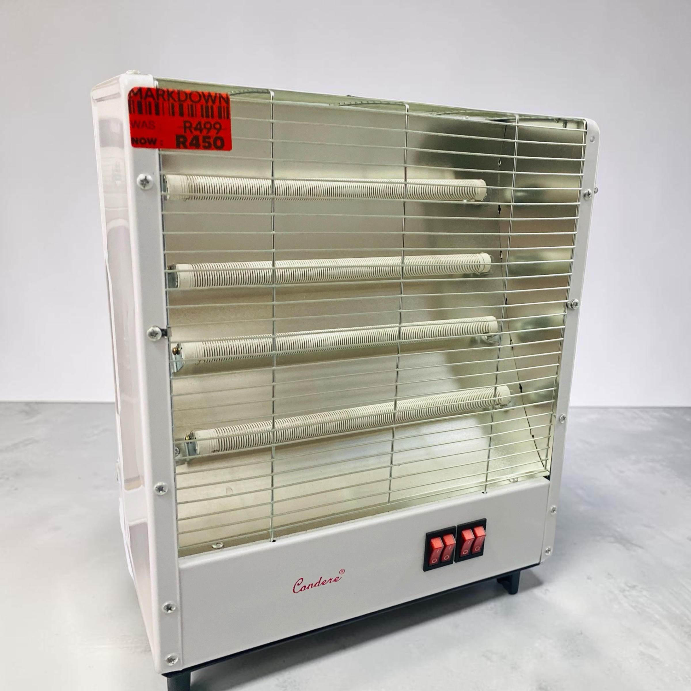 Condere 4 Bar Electric Heater ZR-1003 - Image 2