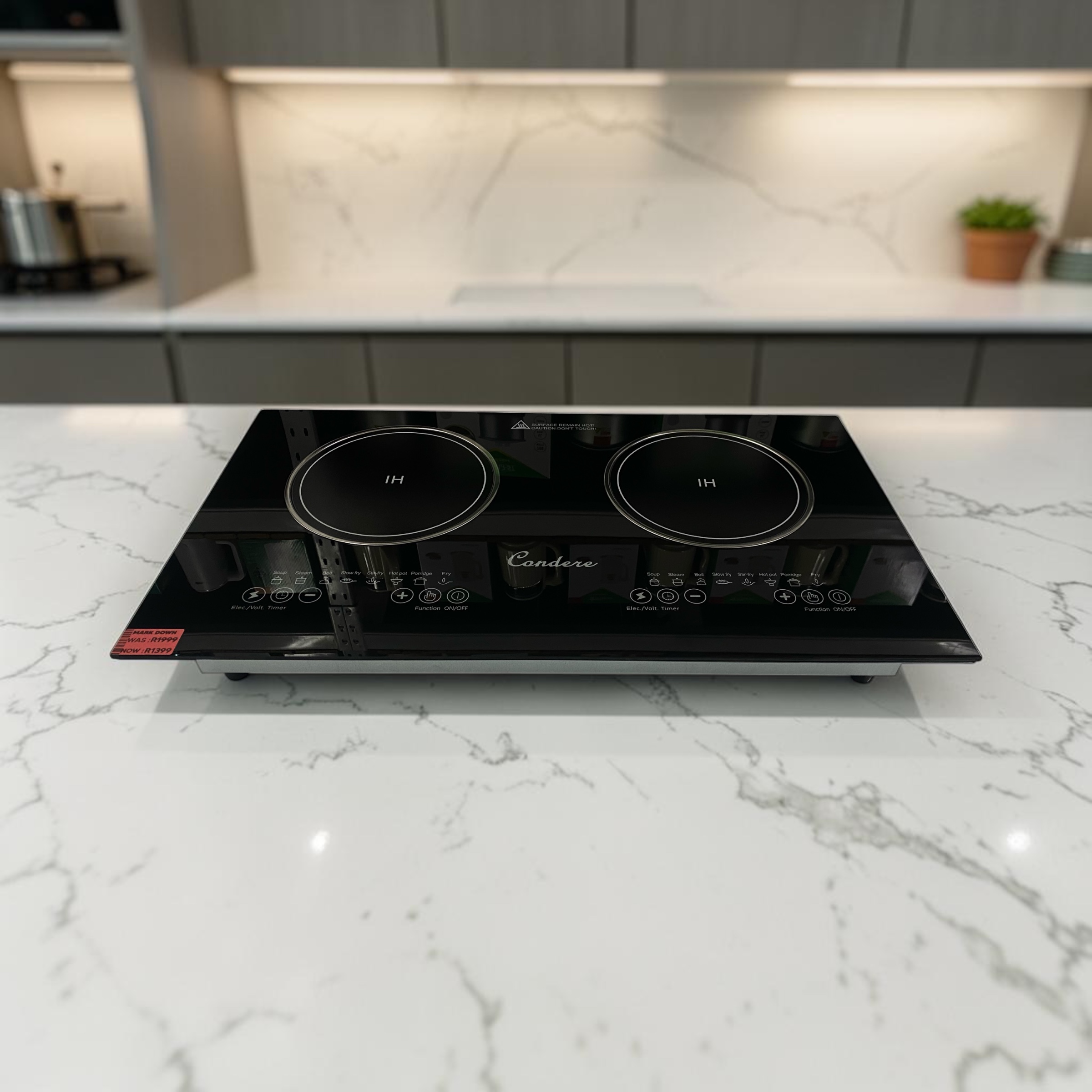 CONDERE DOUBLE BURNER INDUCTION C-CPSFO1D