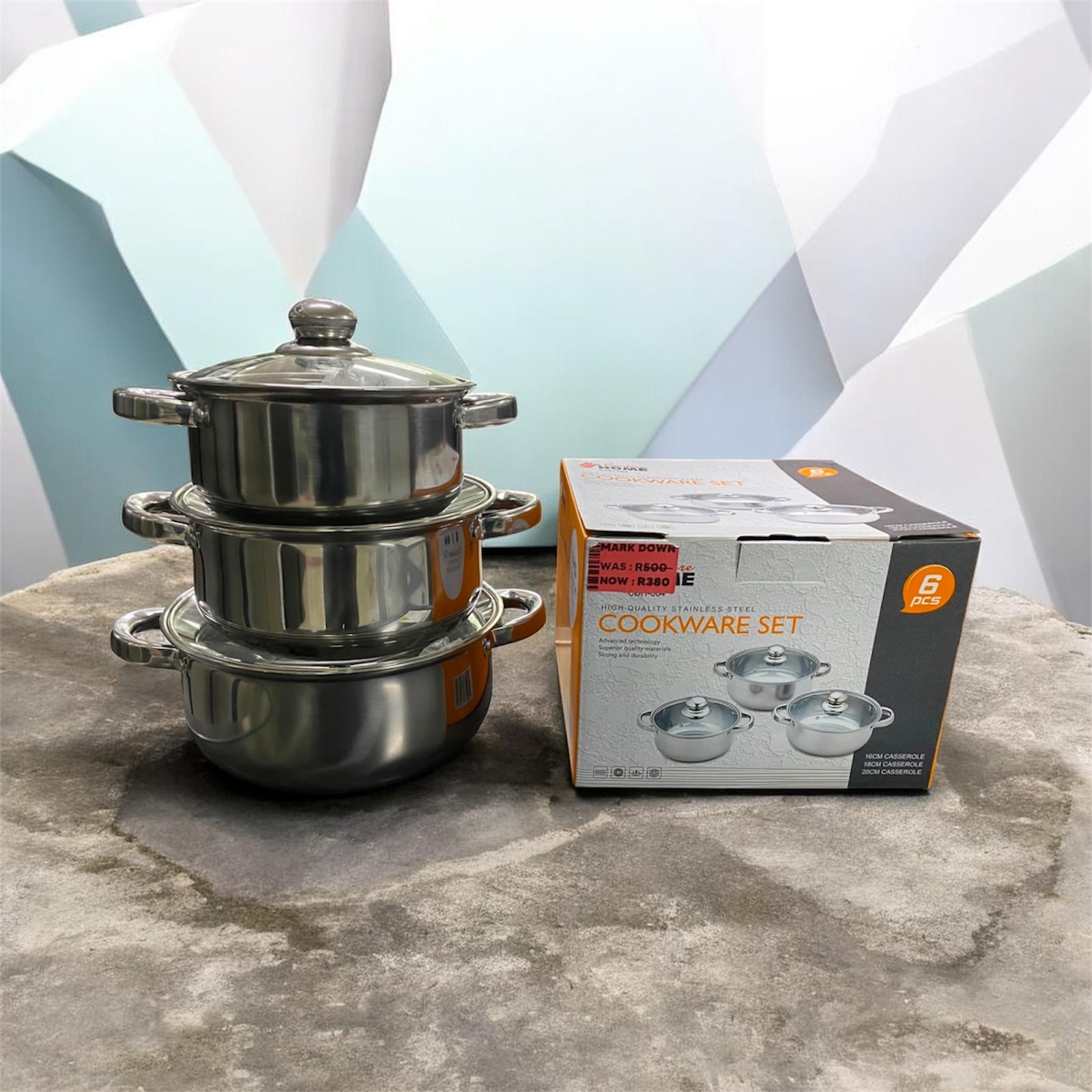 CONDERE COOKWARE 6PC CDH-004